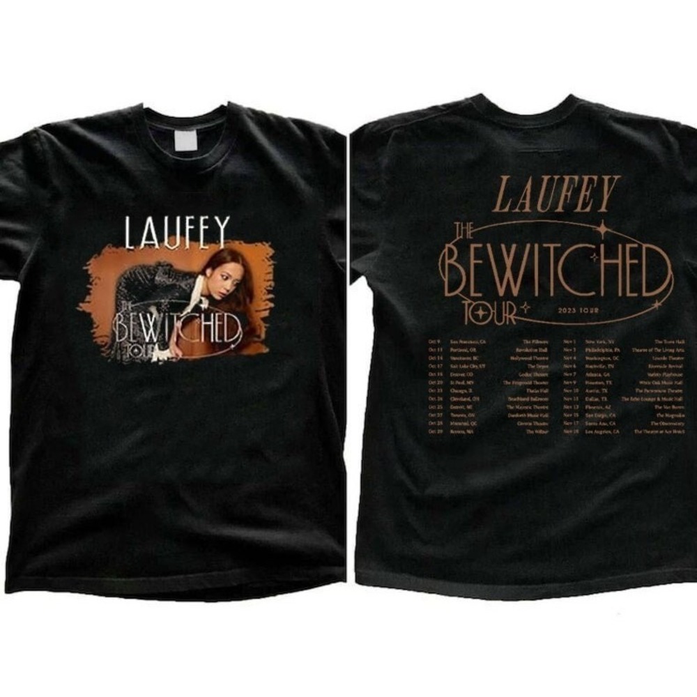 Laufey The Bewitched Tour 2023 Shirt, 2 Sided T-shirt